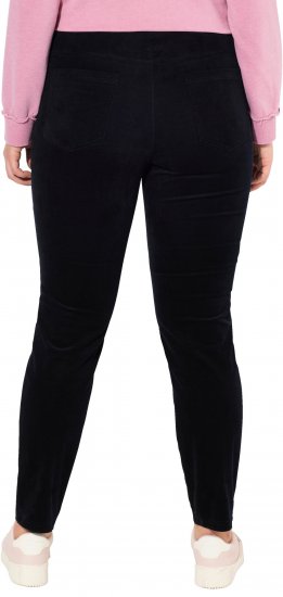 Ulla Popken Corduroy Leggings Navy - Teksad & Püksid Suuremates Suurustes – Plus Size - 