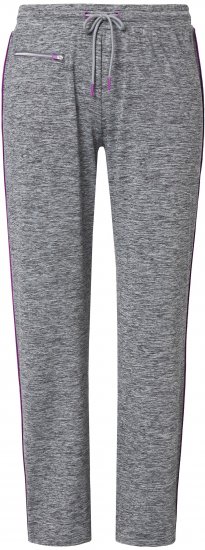 Ulla Popken Quick Drying Jogging Pants Grey - Teksad & Püksid Suuremates Suurustes – Plus Size - 
