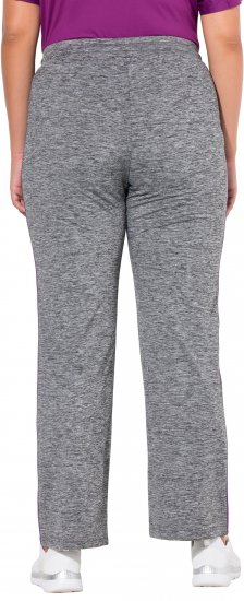 Ulla Popken Quick Drying Jogging Pants Grey - Teksad & Püksid Suuremates Suurustes – Plus Size - 