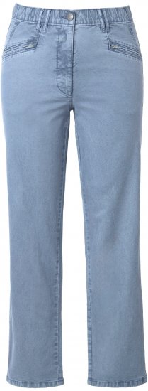 Ulla Popken Tapered Leg Mony Pants Atlantic Blue - Teksad & Püksid Suuremates Suurustes – Plus Size - 