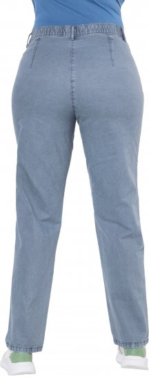 Ulla Popken Tapered Leg Mony Pants Atlantic Blue - Teksad & Püksid Suuremates Suurustes – Plus Size - 