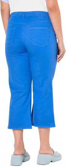 Ulla Popken Wide Leg Twill Mary Fit Culottes Deep Aqua - Teksad & Püksid Suuremates Suurustes – Plus Size - 