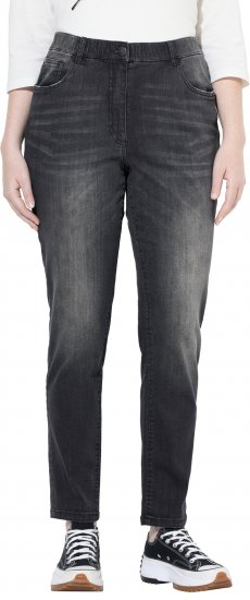 Ulla Popken Vintage Wash Stretch Fit Jeans Black - Teksad & Püksid Suuremates Suurustes – Plus Size - 
