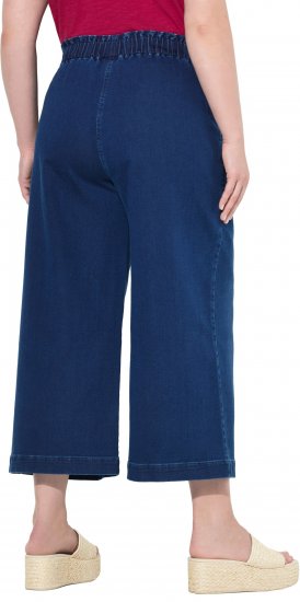 Ulla Popken Denim Culottes Denim Blue - Teksad & Püksid Suuremates Suurustes – Plus Size - 