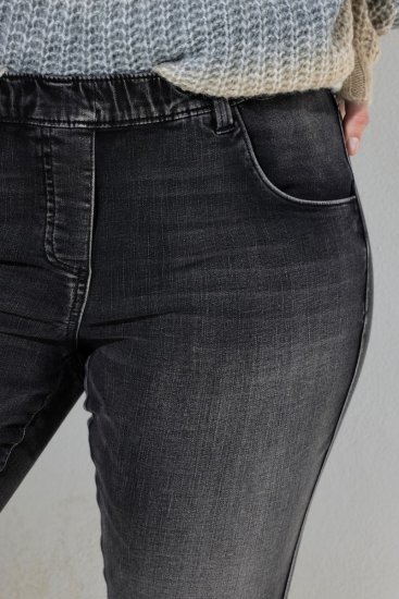 Ulla Popken Vintage Wash Jeggings Black - Retuusid - Retuusid suurtes suurustes