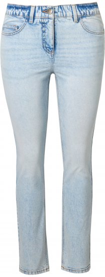 Ulla Popken Slim Leg Stretch Fit Jeans Light Blue Denim - Teksad & Püksid Suuremates Suurustes – Plus Size - 