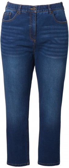 Ulla Popken Stretch Fit Mom Jeans Blue Denim - Teksad & Püksid Suuremates Suurustes – Plus Size - 