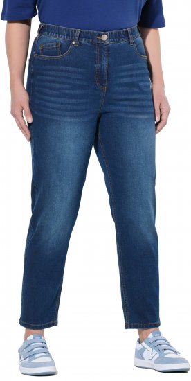 Ulla Popken Stretch Fit Mom Jeans Blue Denim - Teksad & Püksid Suuremates Suurustes – Plus Size - 