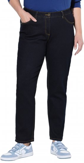 Ulla Popken Stretch Fit Boyfriend Jeans Denim Blue - Teksad & Püksid Suuremates Suurustes – Plus Size - 