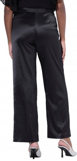 Ulla Popken Rhinestone Detail Comfort Waist Pants Black - Teksad & Püksid Suuremates Suurustes – Plus Size - 