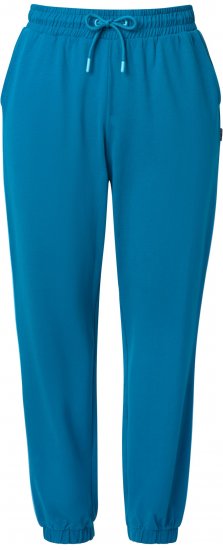 Ulla Popken Contrast Piping Joggers Blue - Teksad & Püksid Suuremates Suurustes – Plus Size - 