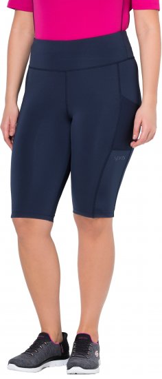 Ulla Popken Quick Drying Performance Shorts Grey - Teksad & Püksid Suuremates Suurustes – Plus Size - 