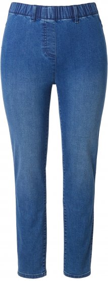 Ulla Popken Denim Jeggings Blue Denim - Teksad & Püksid Suuremates Suurustes – Plus Size - 