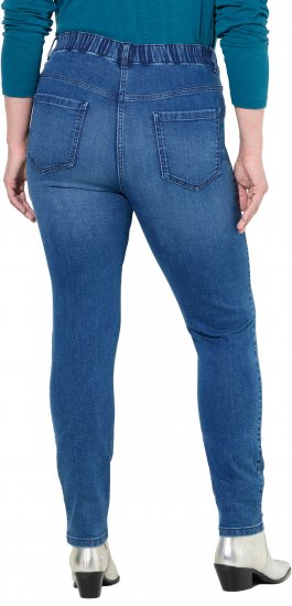 Ulla Popken Denim Jeggings Blue Denim - Teksad & Püksid Suuremates Suurustes – Plus Size - 