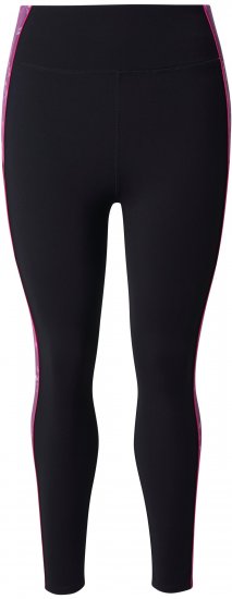 Ulla Popken Quick Drying Botanical Print Sport Leggings Black - Teksad & Püksid Suuremates Suurustes – Plus Size - 