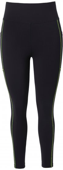 Ulla Popken Neon Seam Quick Drying Performance Leggings Black - Teksad & Püksid Suuremates Suurustes – Plus Size - 