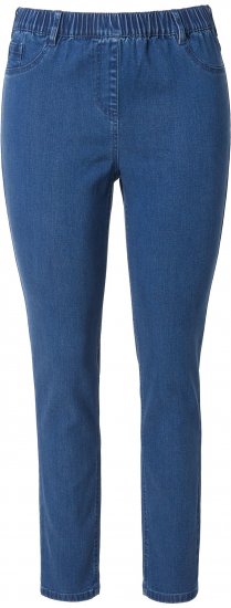 Ulla Popken Denim Five Pocket Jeggings Blue Denim - Teksad & Püksid Suuremates Suurustes – Plus Size - 