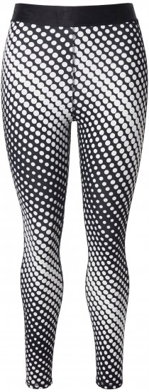 Ulla Popken Polka Dot Performance Leggings Black - Teksad & Püksid Suuremates Suurustes – Plus Size - 