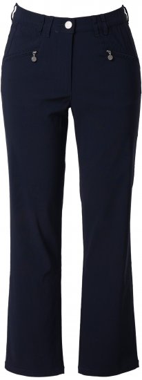Ulla Popken Bengaline Elastic Waist Pants Navy - Teksad & Püksid Suuremates Suurustes – Plus Size - 