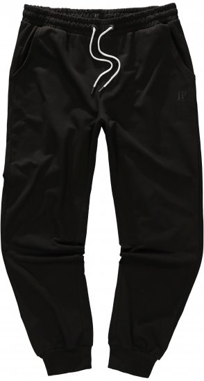 JP1880 Sweatpants Modern Fit Lightweight Black - MEESTERIIDED MT-6XLT - Pikad meeste riided