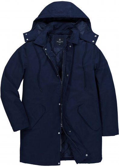 Boston Park 844403 Parka with Hood Navy - Jakid ja joped - Joped, suured suurused: 2XL – 12XL