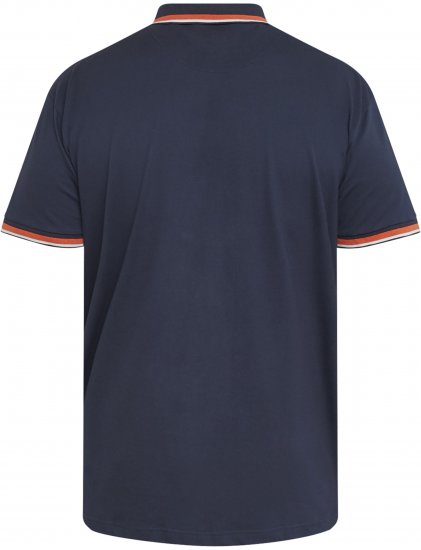 North Latitude 61128 Superflex Pikeepolosärk Tumesinine - Polosärgid - Meeste suured polosärgid 2XL – 8XL