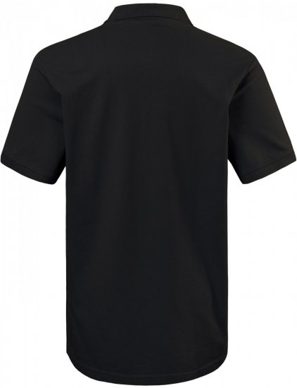JP1880 702560 Puuvillane pikee polosärk Must - Polosärgid - Meeste suured polosärgid 2XL – 8XL