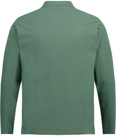 JP1880 Polo Shirt Long Sleeve Pique Cactus - Polosärgid - Meeste suured polosärgid 2XL – 8XL