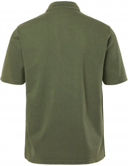 JP1880 Polo Shirt Short Sleeve Pique Vintage Green - Polosärgid - Meeste suured polosärgid 2XL – 8XL