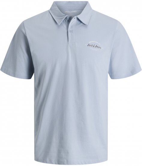 Jack & Jones Brandon Short Sleeve Polo Blue - Polosärgid - Meeste suured polosärgid 2XL – 8XL