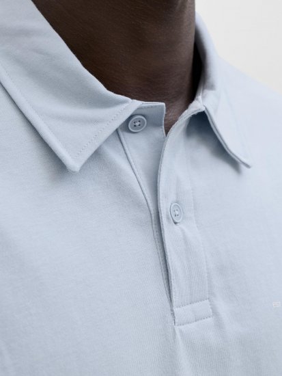 Jack & Jones Brandon Short Sleeve Polo Blue - Polosärgid - Meeste suured polosärgid 2XL – 8XL