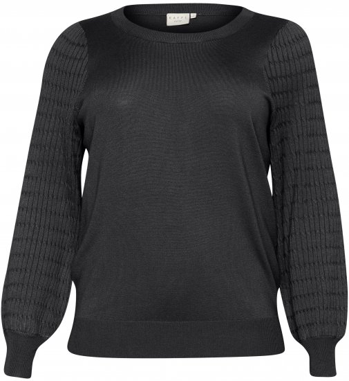 Kaffe Curve Lini Knit Džemper Must Oyster - Sviitrid ja dressipluusid - 