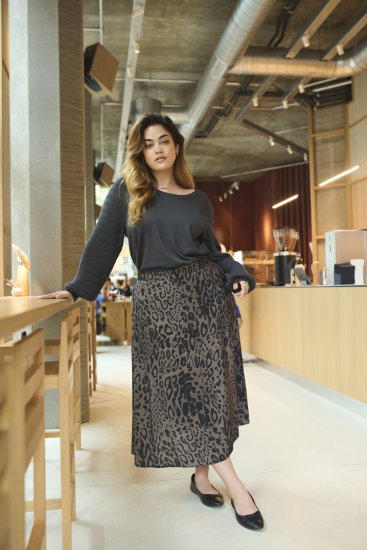 Kaffe Curve Lini Knit Džemper Must Oyster - Sviitrid ja dressipluusid - 