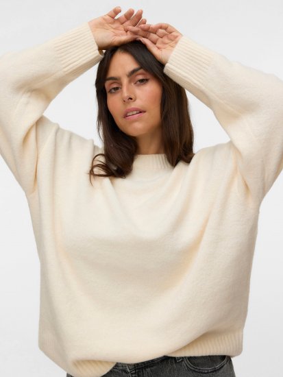 Vero Moda Boom Long Sleeve Pullover Birch - Kudumid - 