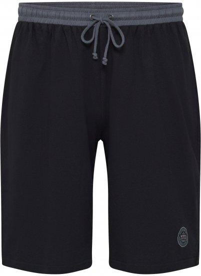 North Latitude Pyjama Shorts Black - Pidžaama/Loungewear - Meeste Pidžaamad Suured Suurused