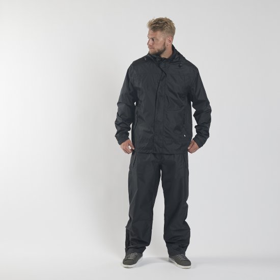 North Latitude Rain Jacket Black TALL - Spordiriided & outdoor - Suured suurused meeste spordiriided