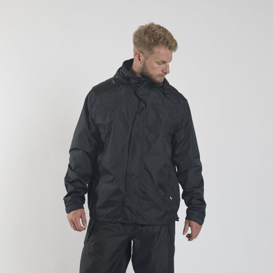 North Latitude Rain Jacket Black TALL - Spordiriided & outdoor - Suured suurused meeste spordiriided