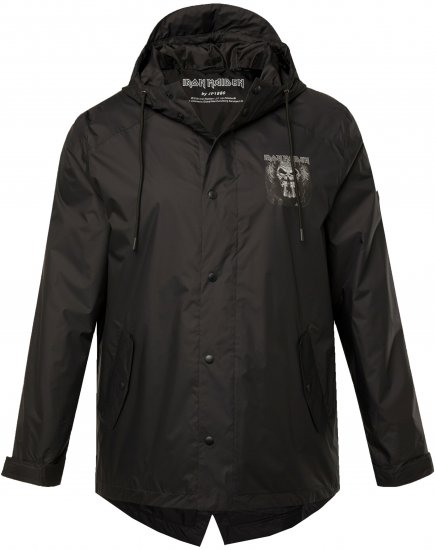 JP1880 Iron Maiden Rain Jacket Black - Spordiriided & outdoor - Suured suurused meeste spordiriided