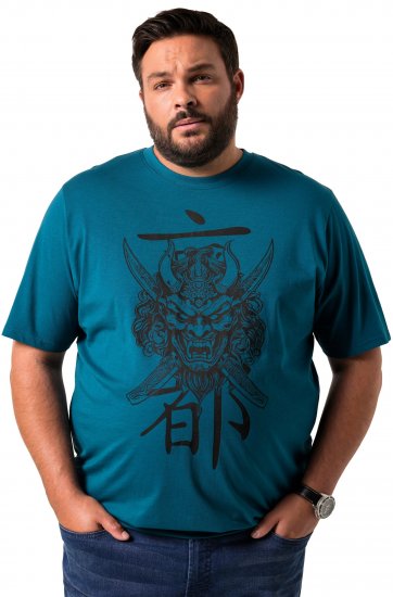 Men Plus T-Shirt Short Sleeve Lagoon Green - T-särgid - Suured T-särgid 2XL – 14XL
