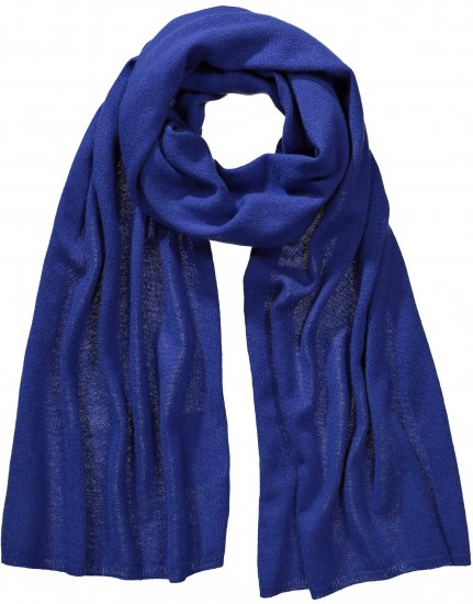 Ulla Popken Virgin Wool Cashmere Mix Scarf Deep Aqua - Aksessuaarid - 