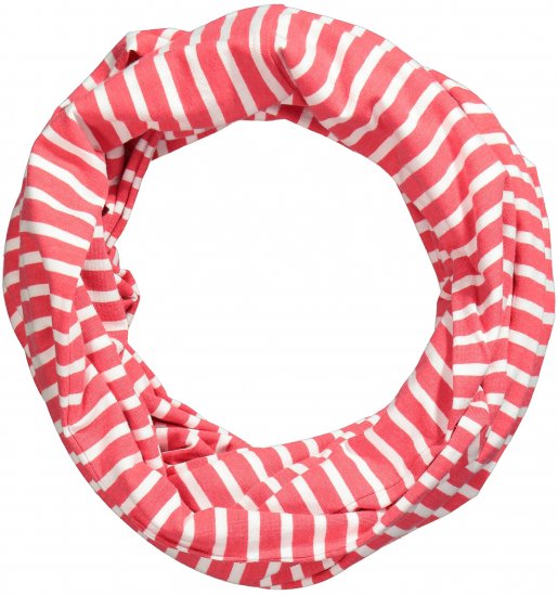 Ulla Popken Striped Infinity Scarf Light Pink - Aksessuaarid - 