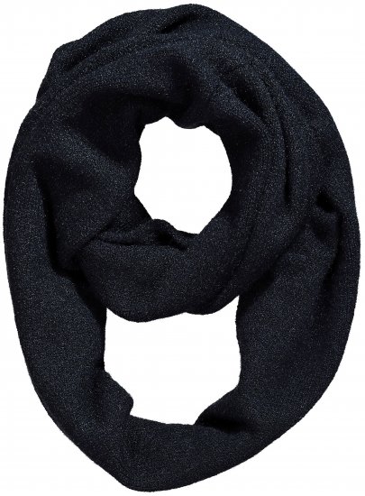 Ulla Popken Knit Infinity Scarf Navy - Aksessuaarid - 