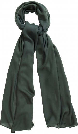 Ulla Popken Lightweight Scarf Olive Grey - Aksessuaarid - 