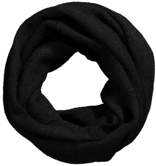 Ulla Popken Knit Infinity Scarf Black - Aksessuaarid - 