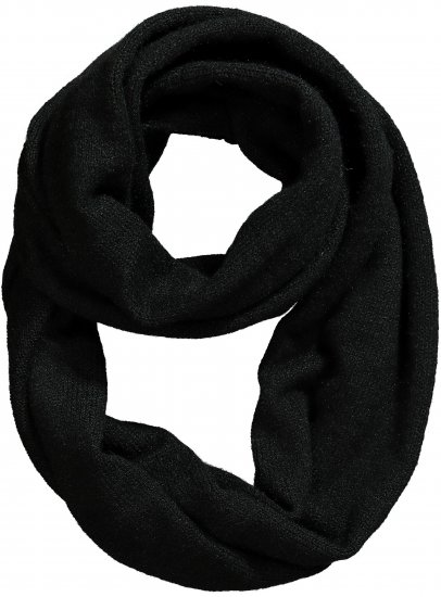 Ulla Popken Knit Infinity Scarf Black - Aksessuaarid - 