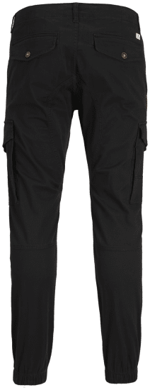 Jack & Jones Paul Flake Cargo Pants Black - Teksad ja püksid - Meeste suured teksad W40 – W70