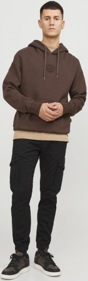 Jack & Jones Paul Flake Cargo Pants Black - Teksad ja püksid - Meeste suured teksad W40 – W70