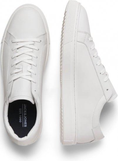 Jack & Jones Radcliffe Leather Sneakers White - Meeste jalatsid 40-52 - 