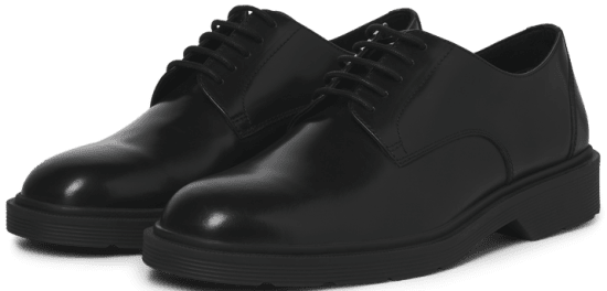 Jack & Jones Dax Leather Lace Shoes Anthracite - Meeste jalatsid 40-52 - 