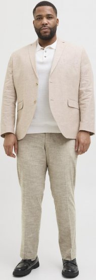 Jack & Jones Riviera Dress pants Beige - Teksad ja püksid - Meeste suured teksad W40 – W70